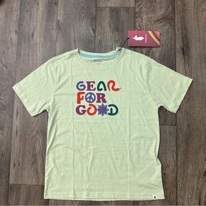 Cotopaxi Kids Gear for Good Organic T-Shirt Kids Unisex Size L Lichen Green